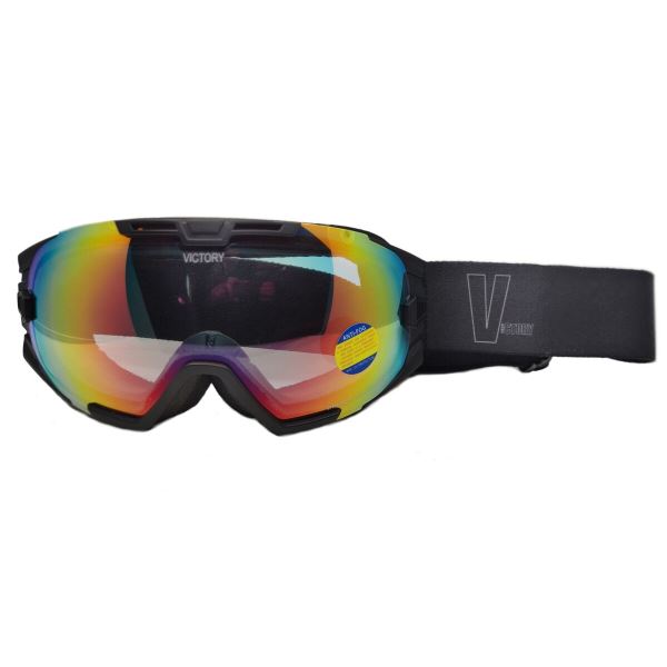 Unisex lyžařské brýle Victory SPV 616D černá