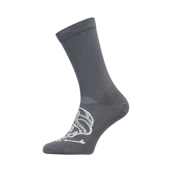 Unisex bikové ponožky Silvini Avella tmavě šedá/šedá