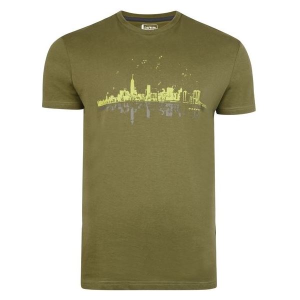 Pánské tričko Dare2b CITYSCAPE Tee zelená