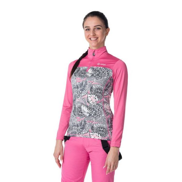 Dámské funkční tričko s dlouhým rukávem Kilpi LEEMA-W růžová
