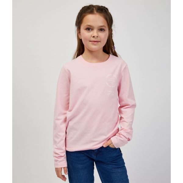 Dívčí triko MENSA SAM 73 světle růžová