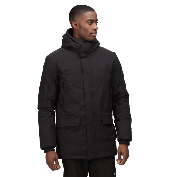 Pánský zimní kabát Regatta YEWBANK černá