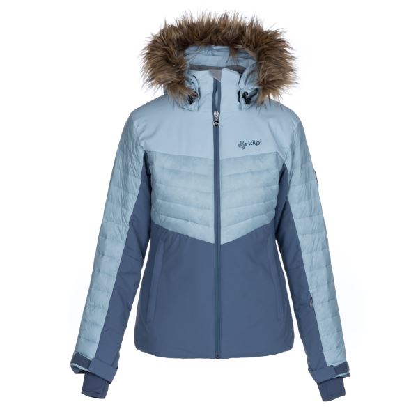 Dámská zimní lyžařská bunda KILPI BREDA-W světle modrá