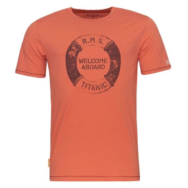 Pánské tričko Bushman OUTBOUND oranžová