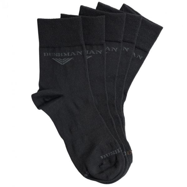 Ponožky BUSHMAN MODAL Set 2,5 černá