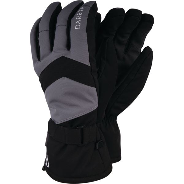 Zimní lyžařské rukavice Dare2b PROBITY černá/šedá