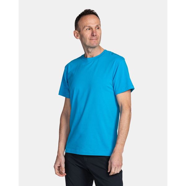 Pánské bavlněné triko Kilpi PROMO-M modrá