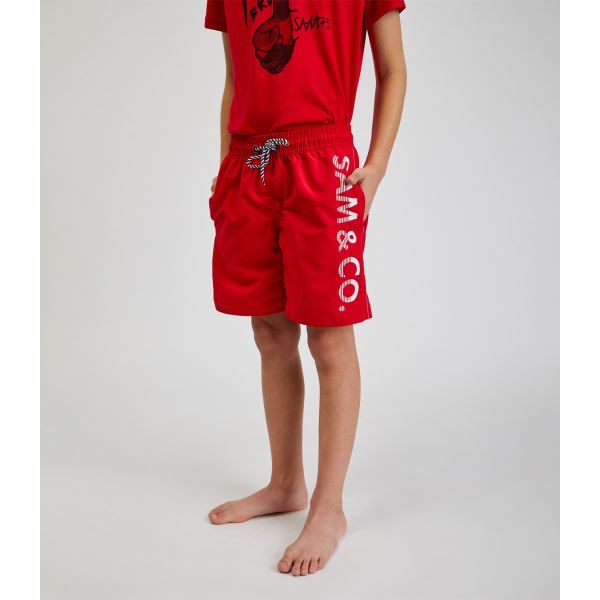 Chlapecké plavecké šortky ROMAN SAM 73 červená