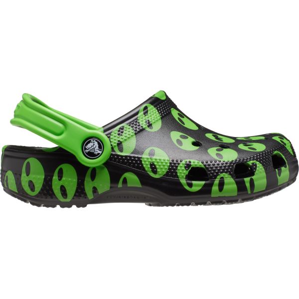 Dětské boty Crocs CLASSIC EASY ICON černá