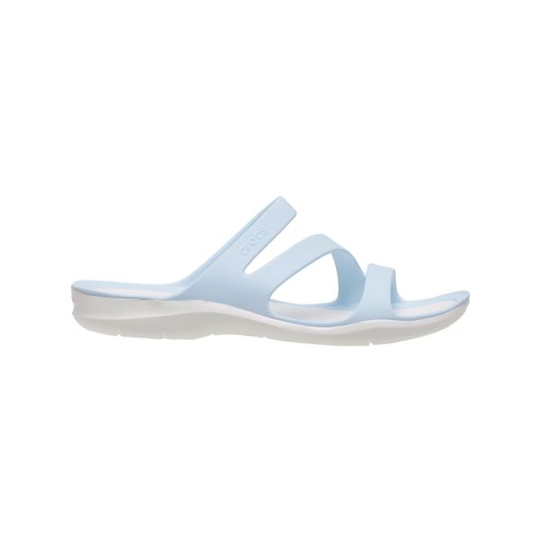 Dámské sandály Crocs SWIFTWATER světle modrá/bílá