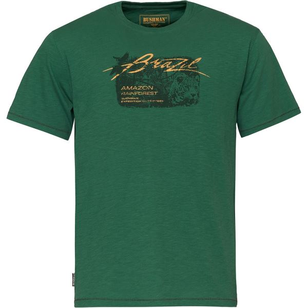 Pánské tričko BUSHMAN  PIXLEY zelená
