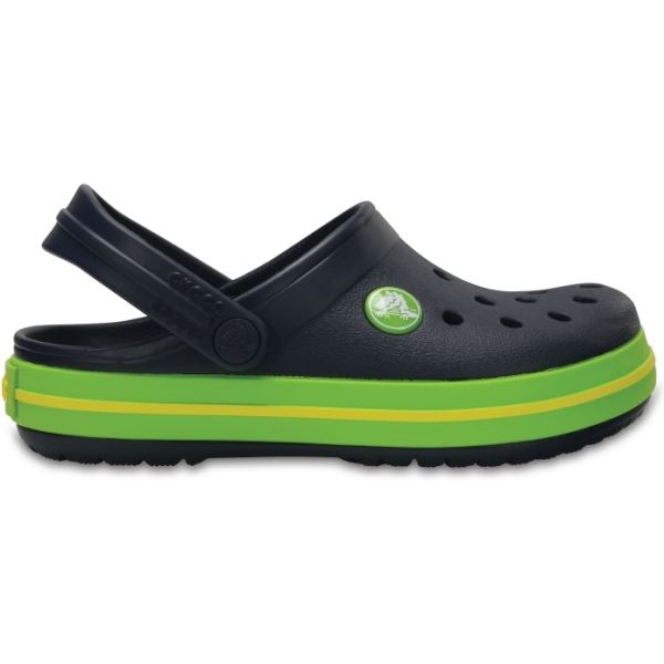 Dětské boty Crocs Kids' Crocband™ Clog tmavě modrá/zelená