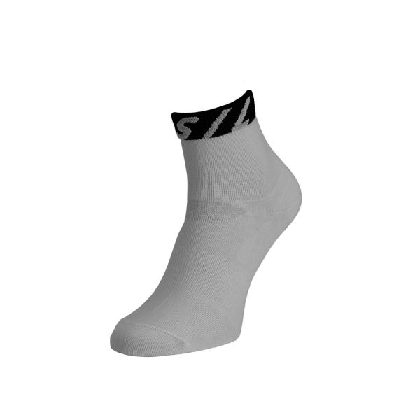 Unisex cyklo ponožky Silvini Airola bílá