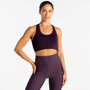 Dámská sportovní podprsenka Dare2b DONT SWEAT II fialová Dámská sportovní podprsenka Dare2b DONT SWEAT II fialová