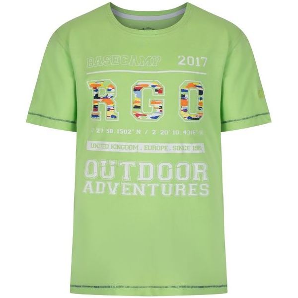 Dětské tričko Regatta BOBBLES II zelená