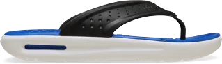 Pánské žabky Crocs INMOTION Flip černá/modrá Pánské žabky Crocs INMOTION Flip černá/modrá