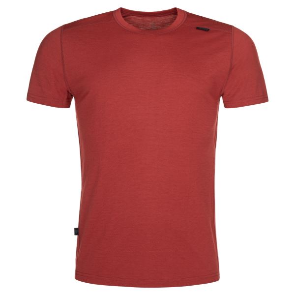 Pánské funkční tričko KILPI MERIN-M tmavě červená