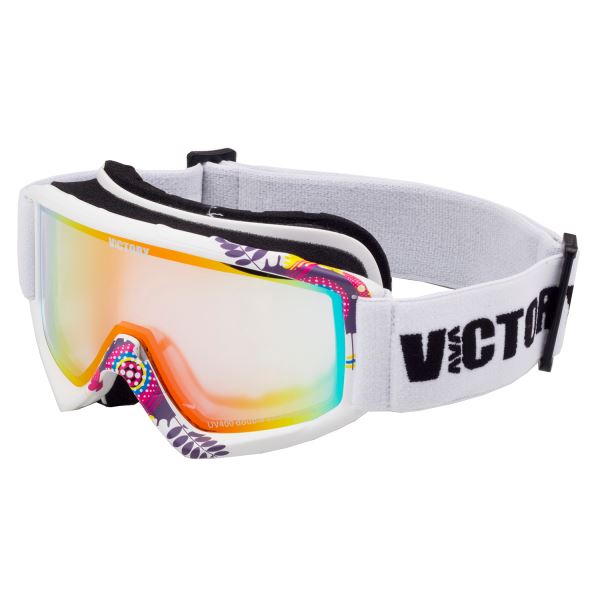 Dětské lyžařské brýle Victory SPV 630 Junior bílá