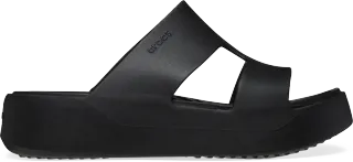 Dámské pantofle Crocs CLASSIC PLATFORM H-Strap černá Dámské pantofle Crocs CLASSIC PLATFORM H-Strap černá