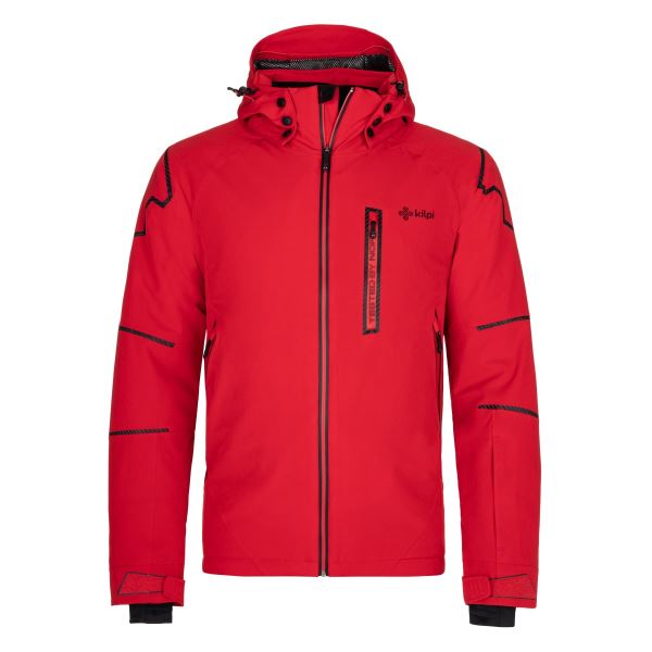 Pánská zimní lyžařská bunda KILPI TURNAU-M červená