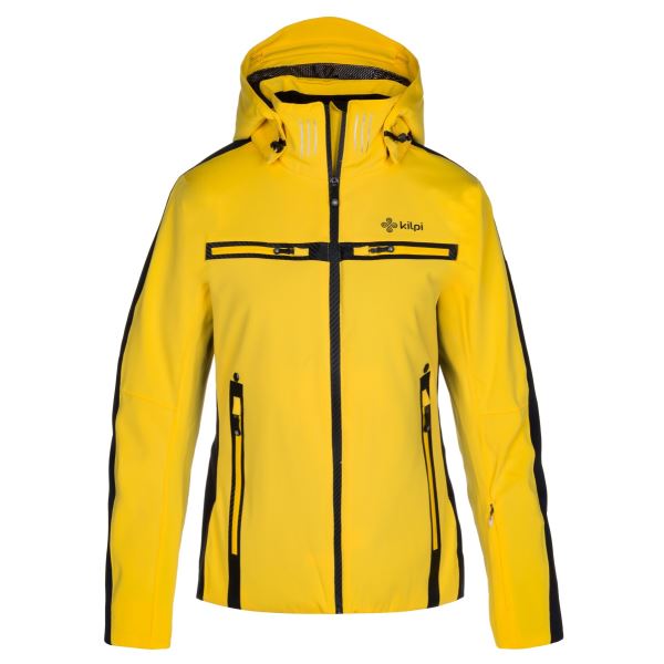 Dámská zimní lyžařská bunda KILPI HATTORI-W žlutá