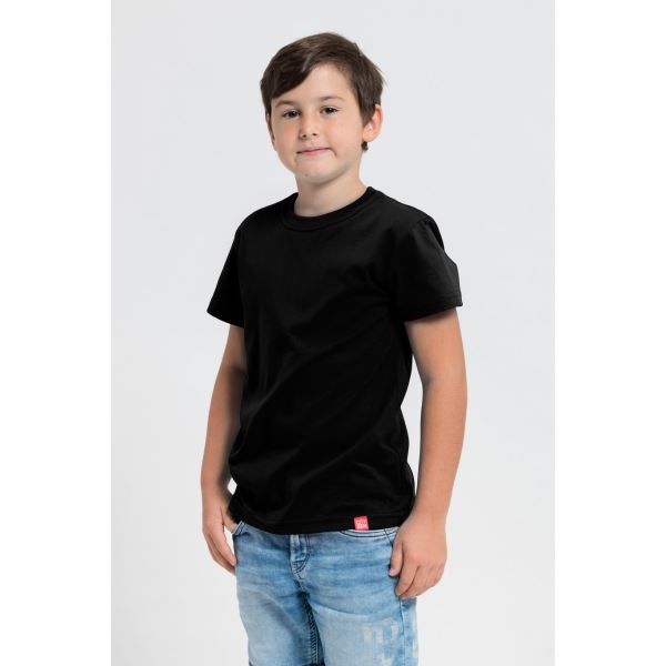Dětské bavlněné triko CityZen Matyáš černé