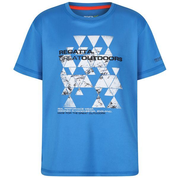 Dětské funkční tričko Regatta ALVARADO III modrá